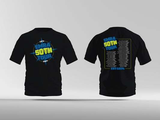 50th Anniversary T-shirt - Tour