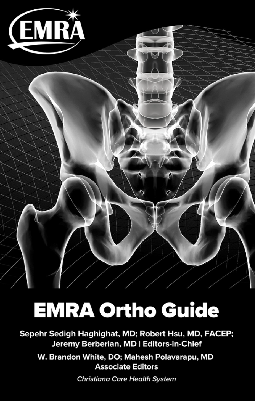 Ortho Guide, 2nd ed. – EMRA Store